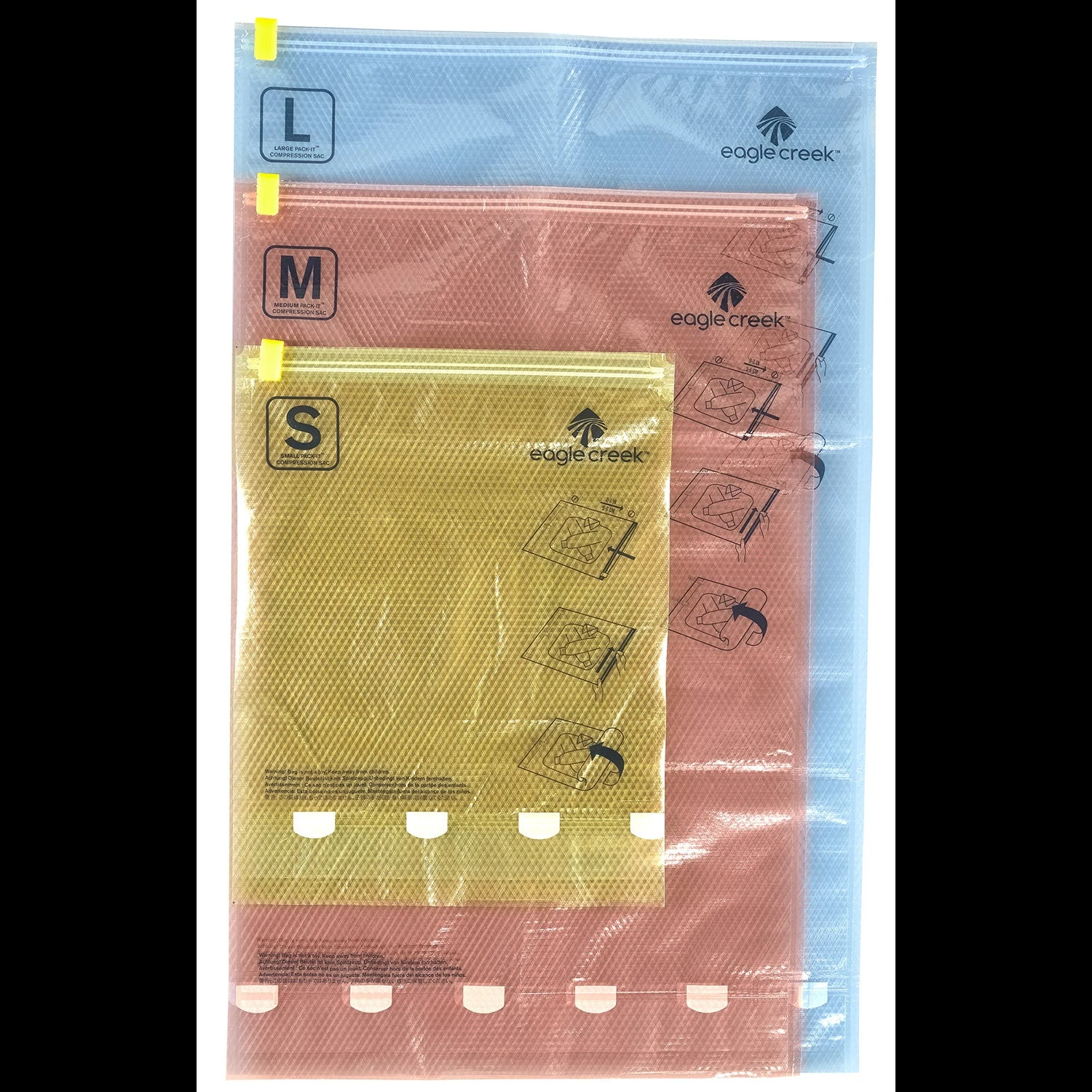 Eagle Creek Pack-It Compression Sac Set - S/M/L|-|Ensemble De Sacs De Compression Pack-It -S/M/L - Image 2