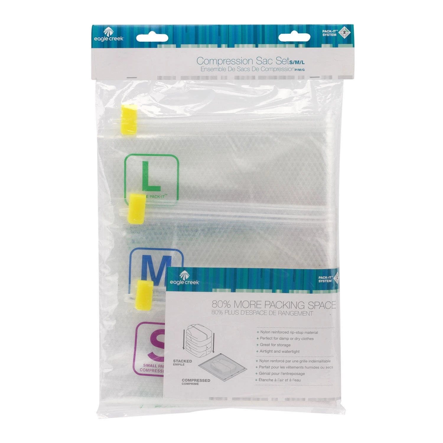 Eagle Creek Pack-It Compression Sac Set - S/M/L|-|Ensemble De Sacs De Compression Pack-It -S/M/L - Image 3