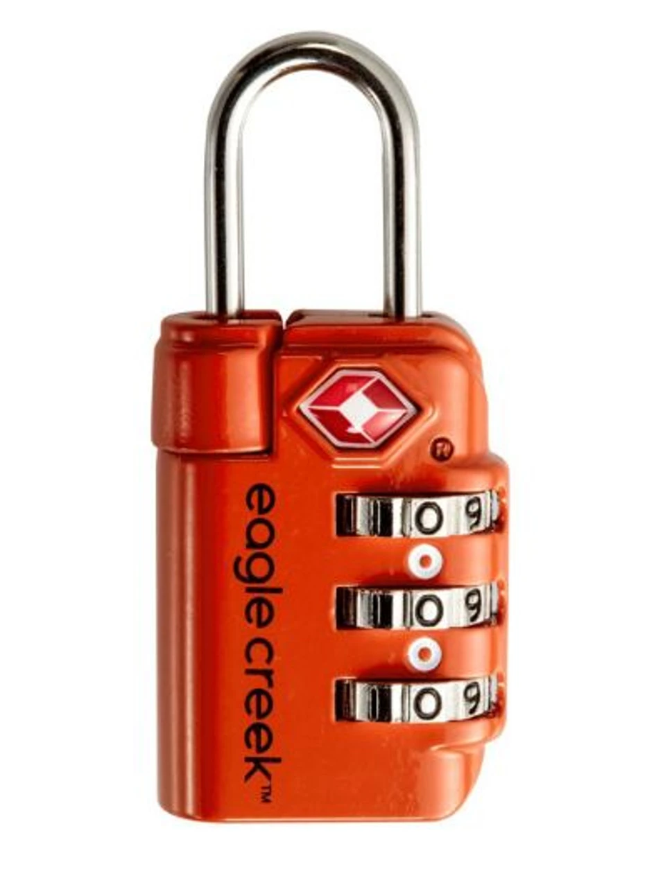 Eagle Creek Travel Safe TSA Lock - Flame Orange - (Past Season)