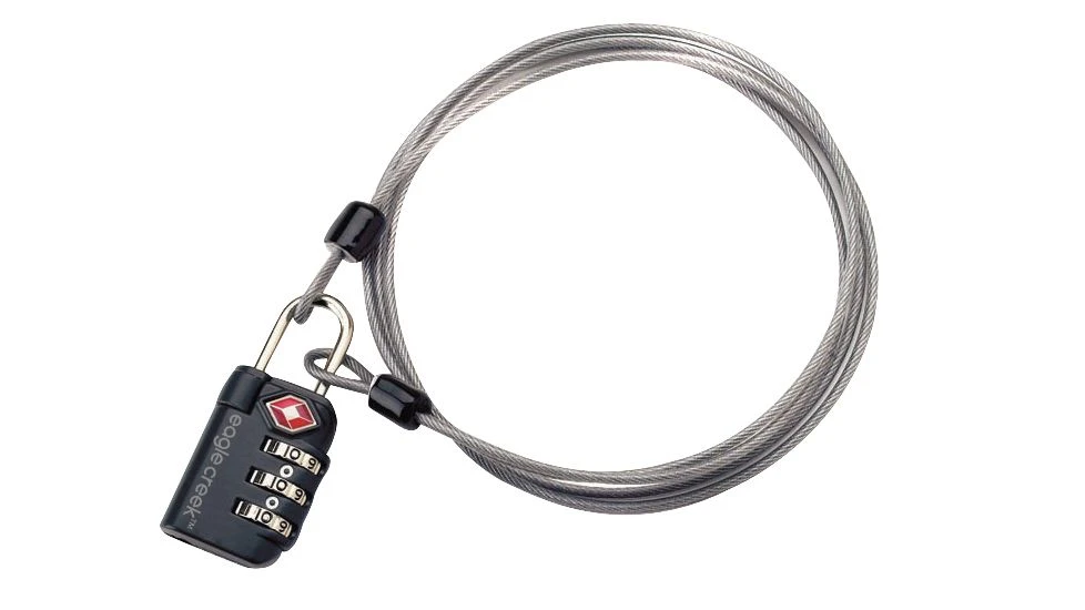 Eagle Creek 3-Dial TSA Lock & Cable