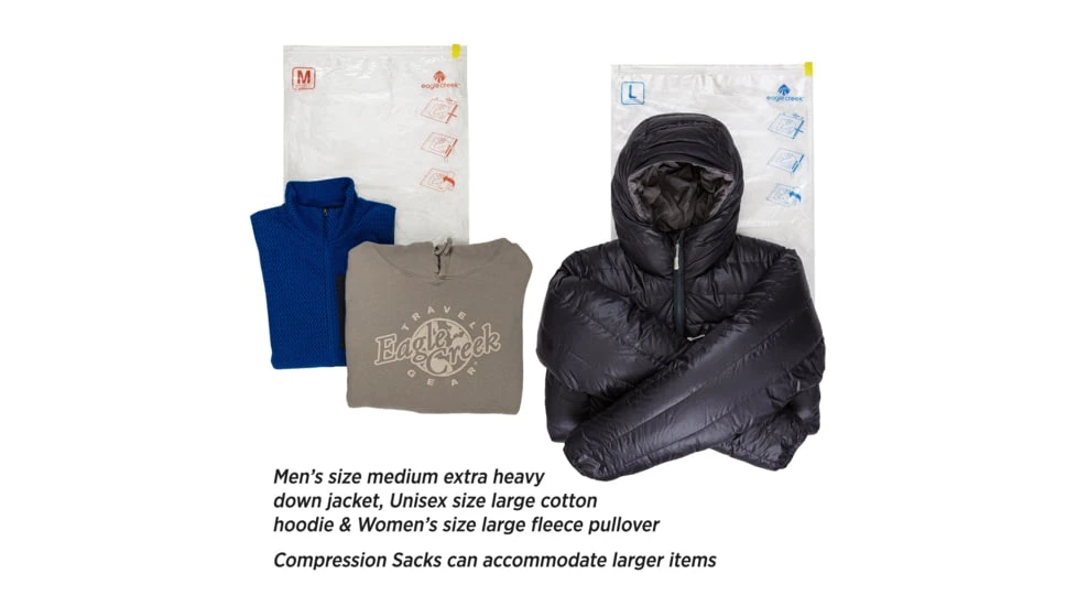 Eagle Creek Pack-It Compression Sac Set, Medium/Large - Image 2
